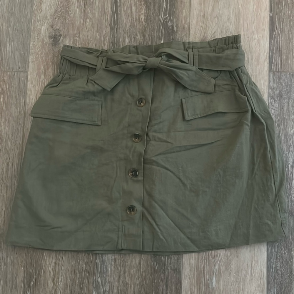 Army Green Skirt